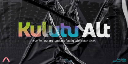 Kulutu Alt Font Poster 1