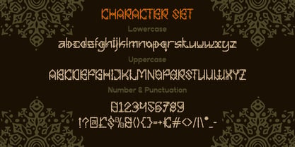 Sacred Obsidian Font Poster 5