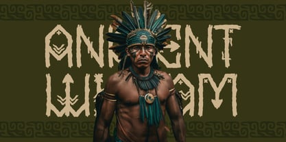 Sacred Obsidian Font Poster 2