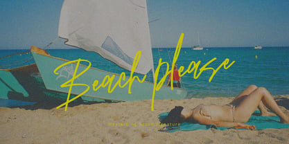 Westerning Brush Signature Font Poster 11
