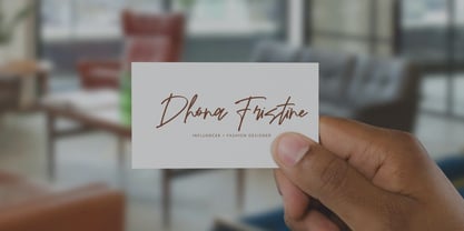 Westerning Brush Signature Font Poster 3