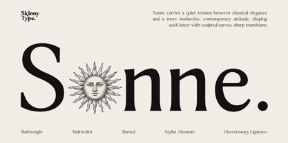 Sonne Font Poster 1