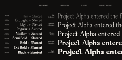 Sonne Font Poster 4