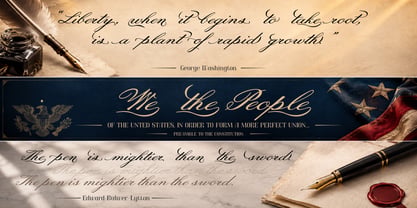 Perfect Union Script Font Poster 6