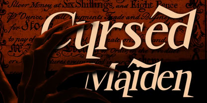 Halozed Font Poster 2