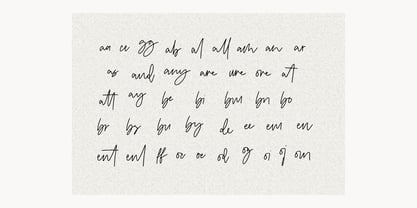 Figetress Signature Font Poster 8