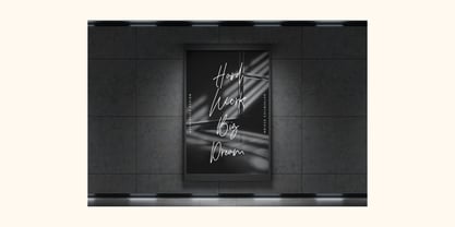 Figetress Signature Font Poster 11