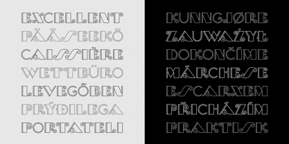 Brasileiro Font Poster 7