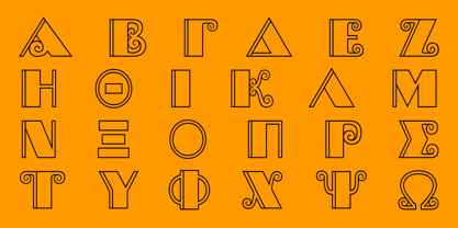 Brasileiro Font Poster 5