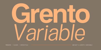 Grento Font Poster 6