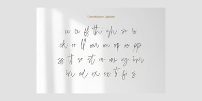 Ursie Bellove Signature Font Poster 10