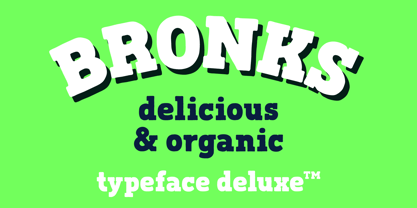 Bronks Font Poster 10