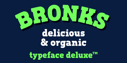 Bronks Font Poster 1