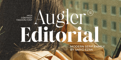 Augler Font Poster 1