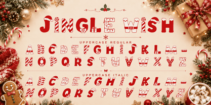 Jingle Wish Font Poster 7