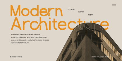Modbee Font Poster 2