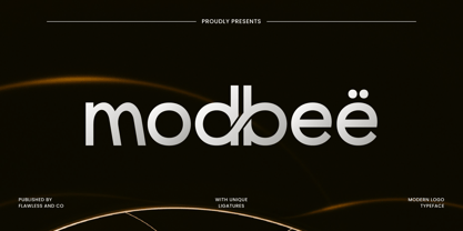 Modbee Font Poster 1