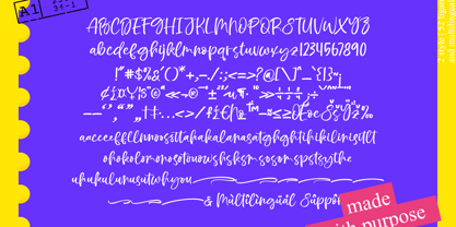 Sugar Blushy Font Poster 9