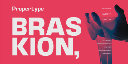 Braskion Font Poster 1