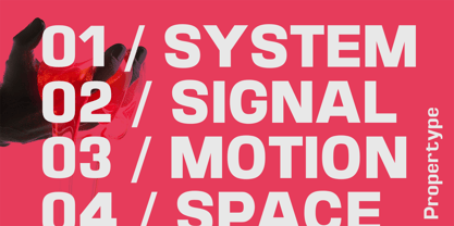 Braskion Font Poster 3