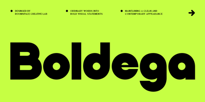 Boldega Font Poster 1