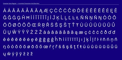 Chesham Sans Font Poster 4