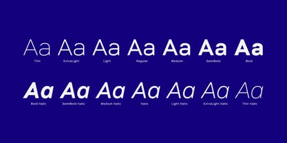 Chesham Sans Font Poster 8