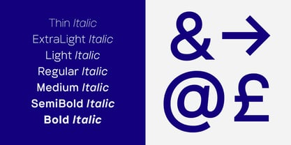 Chesham Sans Font Poster 3