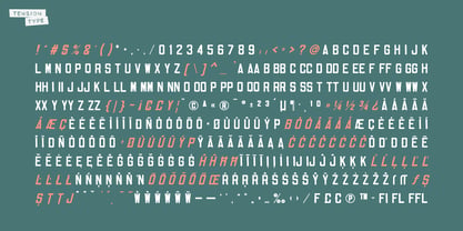 Unityped Pro Font Poster 5