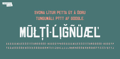 Unityped Pro Font Poster 7