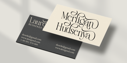 Baulgante Font Poster 2