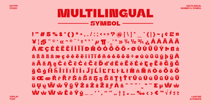 Rucka Font Poster 8