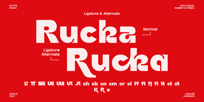 Rucka Font Poster 7