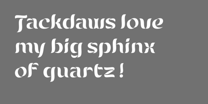 AC Leafs Font Poster 6