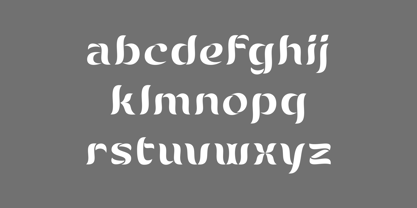 AC Leafs Font Poster 3