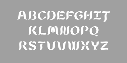 AC Leafs Font Poster 2