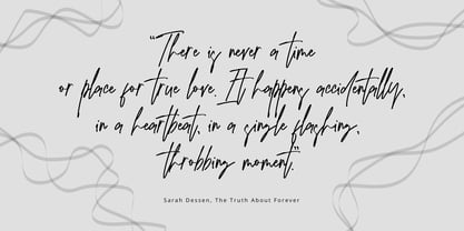 Themusion Signature Font Poster 5