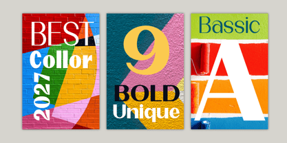 Dietary Font Poster 4
