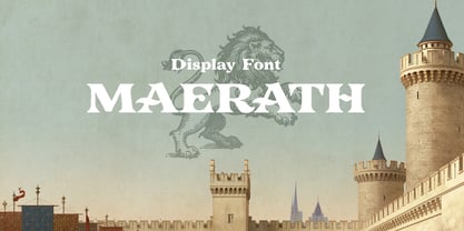 Maerath Font Poster 1