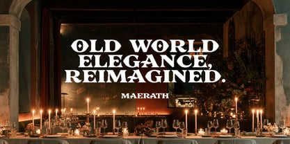Maerath Font Poster 10
