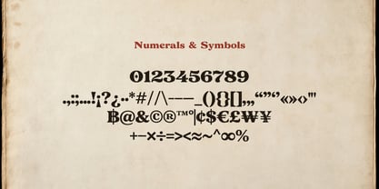 Maerath Font Poster 7