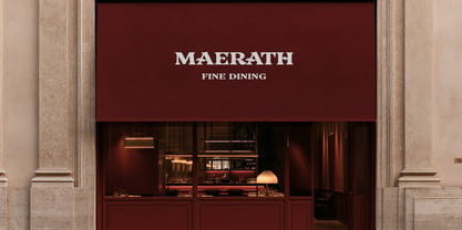 Maerath Font Poster 12