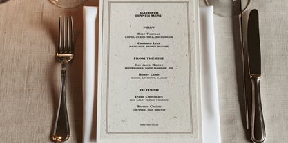 Maerath Font Poster 11
