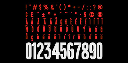 Brond Font Poster 3