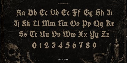 MournVeil Font Poster 2