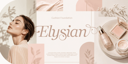 Roselime Font Poster 4