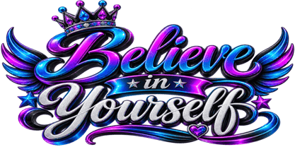 Believe In Yourself Font Poster 1
