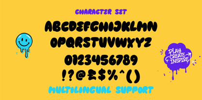 Blubero Font Poster 7