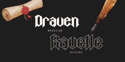 Black Rustik Font Poster 11