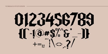 Black Rustik Font Poster 6